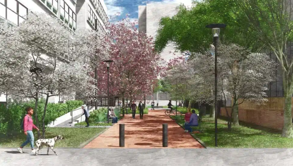 City Breaks Ground on Commerce Connector, New Pedestrian Path for Old City Visitors