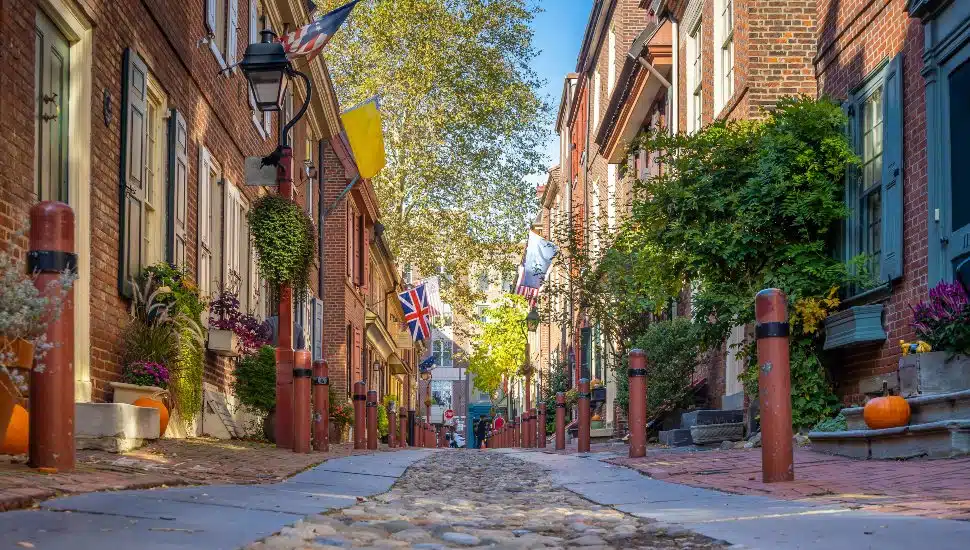 In Philadelphia’s Oldest Residential Street, 18th Century Homes Remain Occupied and Nearly Unchanged