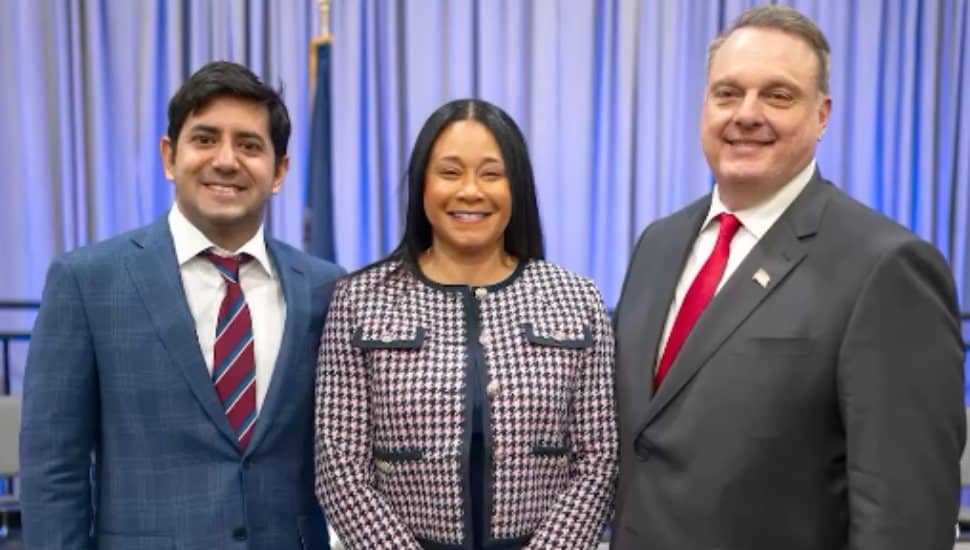 Neil Makhija, Jamila Winder, and Tom DiBello.