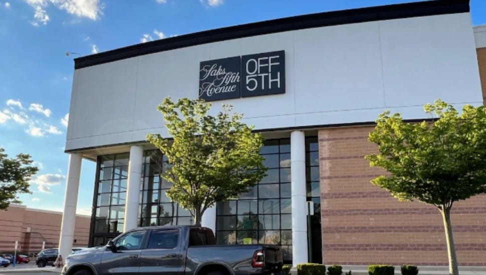 Outside the Saks Off 5th in Plymouth Meeting.