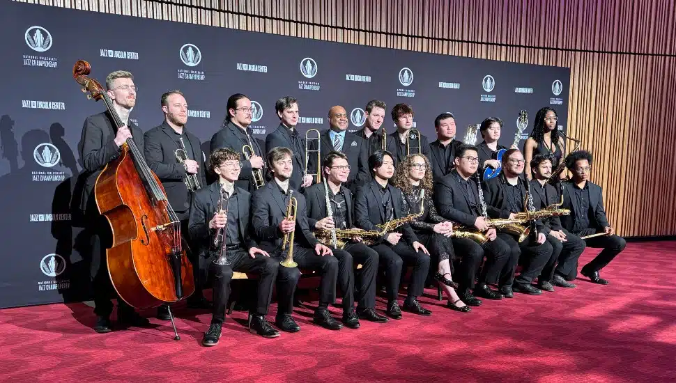 Temple University's jazz band.