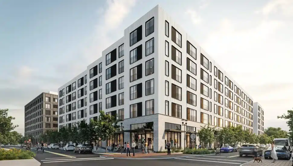 Ave Constitution exterior rendering.