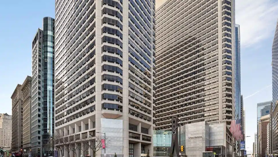 Centre Square office towers.