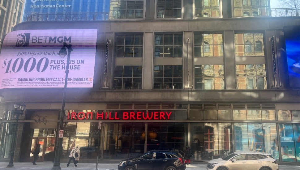 Iron Hill Brewery's Center City location.