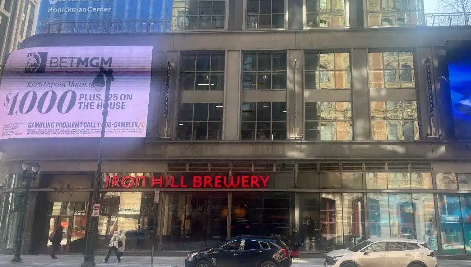 Iron Hill Brewery's Center City location.