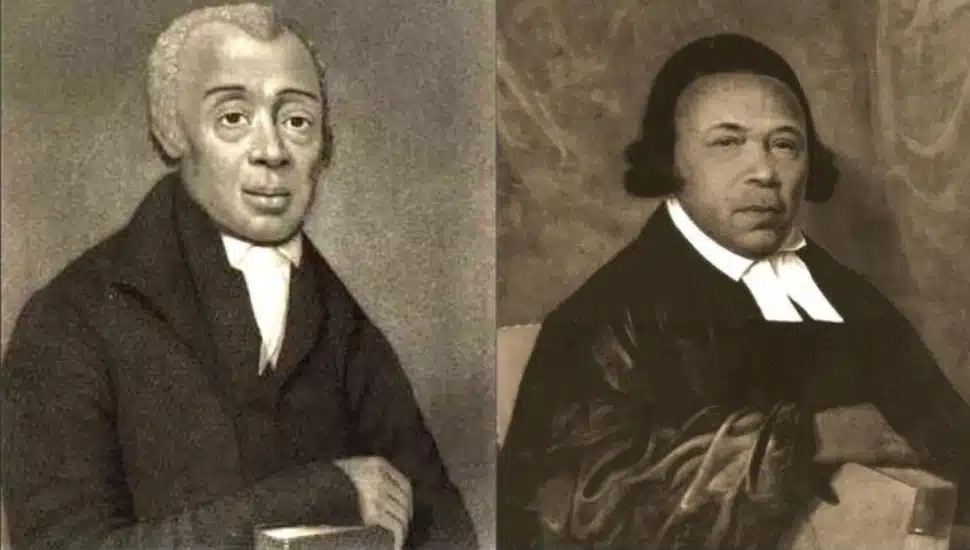 Richard Allen and Absolom Jones portraits.