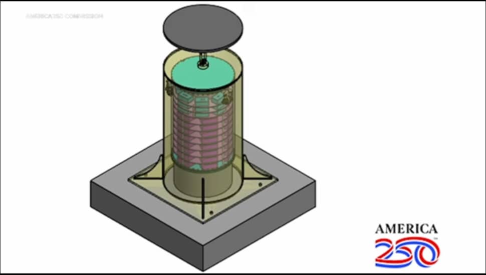 America's Time Capsule rendering.