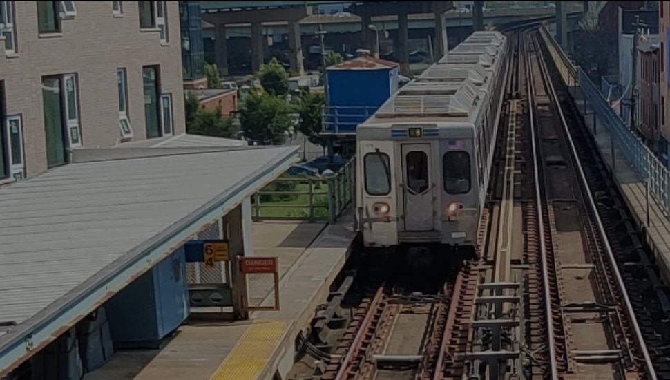 SEPTA station tracks.