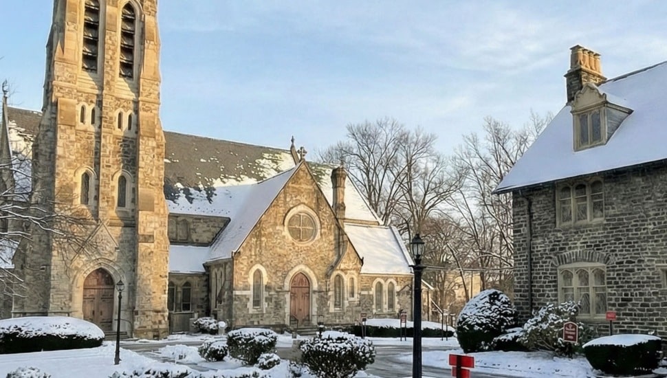 St. Luke's Episcopal Church exterior.