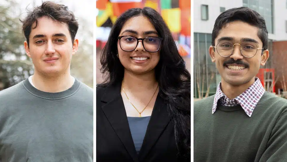 Three Rutgers Students Earn Goldwater Scholarships Recognizing Rising Stars in the Sciences