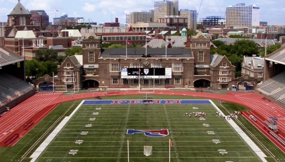 A view of Franklin Field.