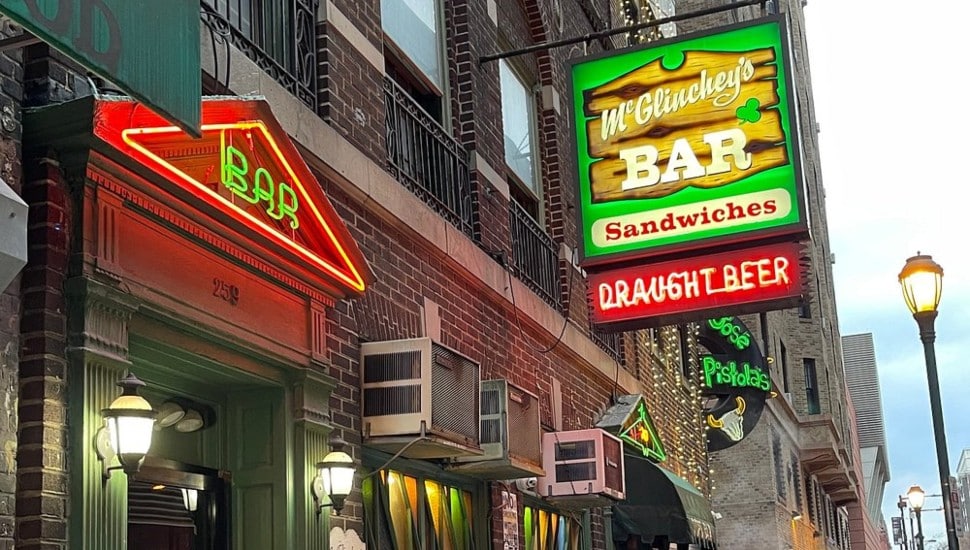 McGlinchey's Bar exterior.