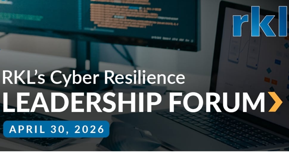 Image promoting cyber resilience forum.