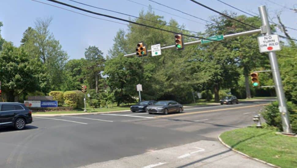 The intersection at Remington Road and Lancaster Avenue in Lower Merion.
