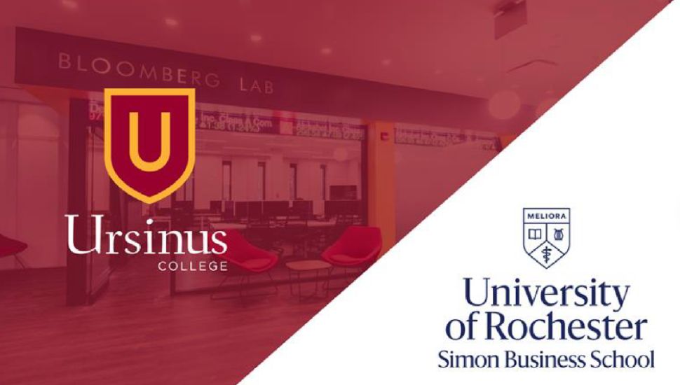 Ursinus College and University of Rochester logos.
