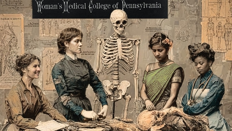 Woman’s Medical College of Pennsylvania play graphic.