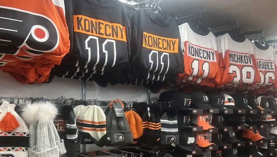 Philly Sports Retailers See Merchandise Sales Surge Amid Sixers, Flyers Playoff Runs