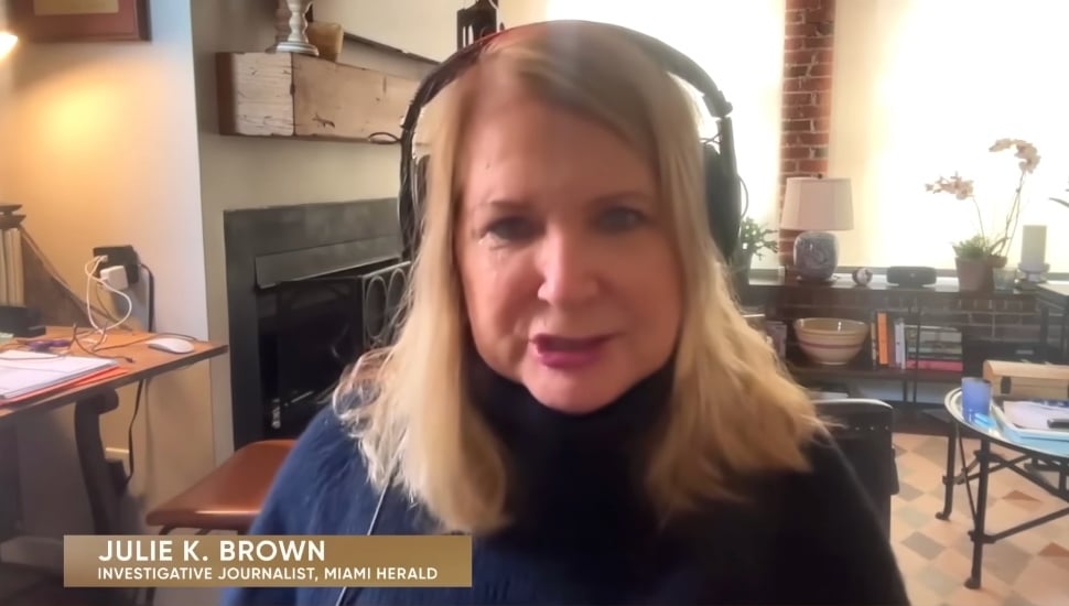 Journalist Julie Brown.