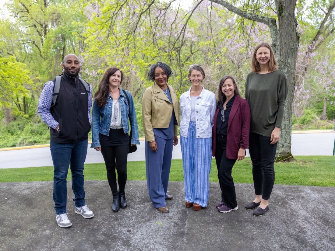Members of the sustainability commission at Penn State Brandywine.