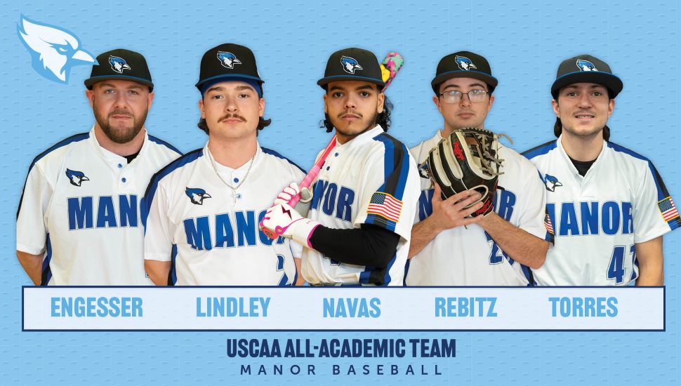 Five Manor College Baseball Players Earn USCAA All-Academic Honors