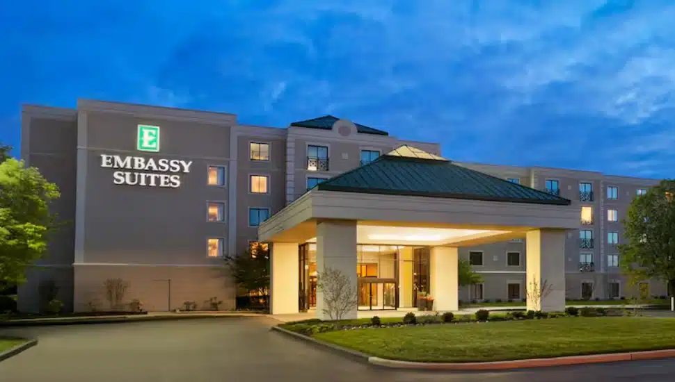 Embassy Suites Near Philadelphia Airport Listed for Sale As Investors Eye 2026 Event Boom