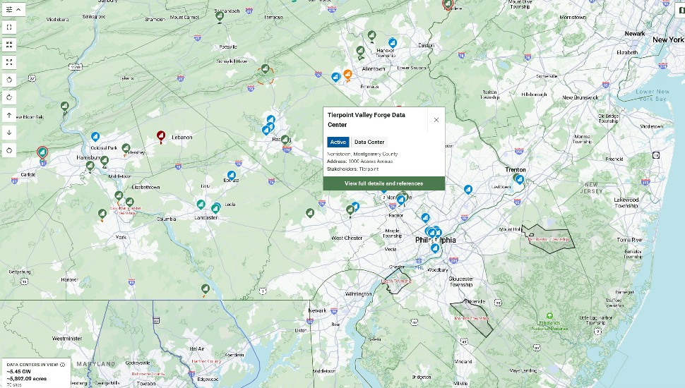 She Couldn’t Get Answers About a Nearby Data Center Proposal. So She Built a Map.